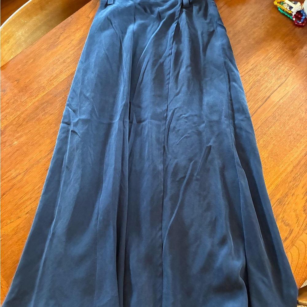 Emanuel Ungaro Deep Blue Maxi Skirt